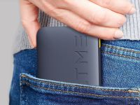 Внешний аккумулятор VOLTME Hypercore, 10000 мАч, QC4+,кабель темно-серый