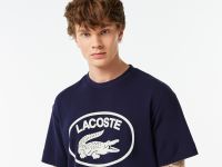 Мужская футболка Lacoste свободного кроя