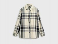 Рубашка в клетку, Бежевый