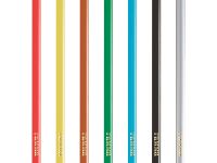 Набор карандашей цветных пластиковые Гамма "Мультики" 6 цв. + 1 серебряный, трехгранные, заточен., к