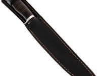 Филейный нож Нерпа, сталь 65Х13, гибкое лезвие, рукоять кожа