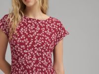 Шифоновое платье миди с цветочным принтом