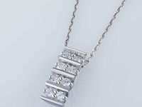 Классическая подвеска из серебра э0612пд03210004_white