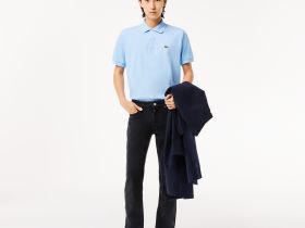 Мужское поло Lacoste L1212 классического кроя