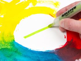 Маркер акварельный Molotow "AQUA Twin" Бирюзовый