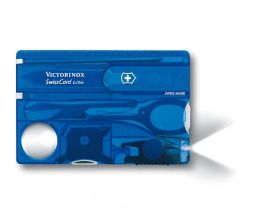 Швейцарская карта Victorinox SwissCard Lite, сталь X50CrMoV15, рукоять ABS-Пластик, синий