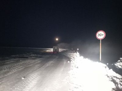 Увеличена грузоподъемность на зимниках автодорог «Сангар» и «Анабар»