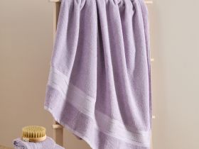 Полотенце махровое Basena, фиалка