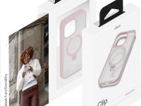 Клип-кейс uBear Clip Mag для Apple iPhone 15 Pro Розовый
