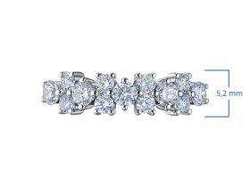 Кольцо из белого золота э4712кц12142100