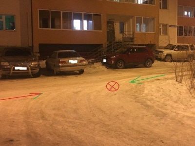 ГАИ разыскивает свидетелей, видевших машину, сбившую 13-летнюю девочку во дворе Якутска