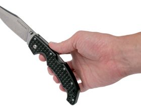 Нож складной Cold Steel Voyager Large, сталь Aus-10A, рукоять Griv Ex™, черный