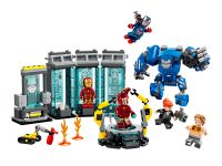 Super Heroes 76315 Конструктор Лаборатория Железного человека: Зал костюмов