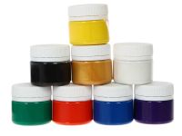 Набор акриловых красок по коже и ткани Таир 8 цв 20мл