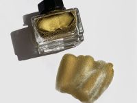 Тушь для рисования и каллиграфии Малевичъ, 15 мл, металлик золото