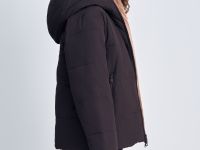 Двусторонняя утепленная куртка прямого кроя