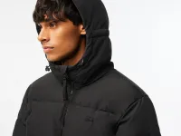 Мужская стеганая водоотталкивающая короткая куртка Lacoste