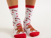 Носки Красная полоска, 2 пары