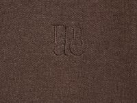 Джемпер с воротником-стойкой на молнии, Коричневый