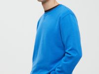 Базовый джемпер из хлопка прямого кроя