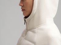 Стеганая куртка с наполнителем из натурального пух