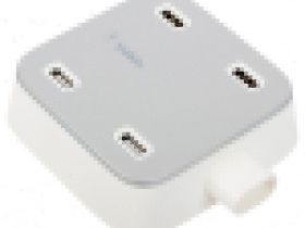 Сетевое зарядное устройство Belkin 4xUSB Charger 26W 2,4 А (White)