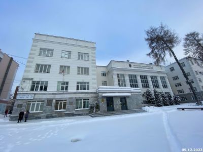 Здание павильона механизации Уральского лесотехнического института, где в 1964-1976 гг. работал селекционер-биохимик Л.И. Вигоров