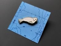 Значок металлический "Нерпа"