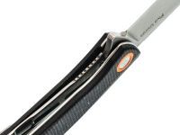 Складной нож Five Knives 21, сталь D2, рукоять микарта, черный