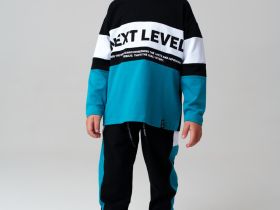 Комплект трикотажный для мальчиков: фуфайка (футболка с длинными рукавами), брюки