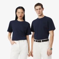 Хлопковая футболка Lacoste унисекс