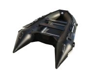 Лодка ПВХ STORMLINE Flexiteek 380 (черно-зеленая/красно-черная) (2024)