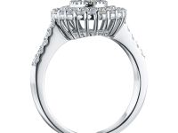 Классическое кольцо из белого золота с бриллиантами э4001кц12163300