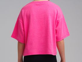 Фуфайка трикотажная для девочек (футболка)