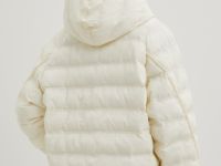 Стеганая куртка с капюшоном