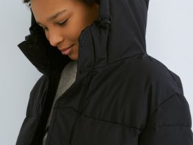 Пуховик для мальчиков, Черный