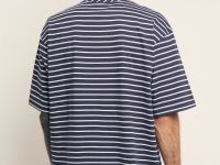 Оверсайз футболка в полоску