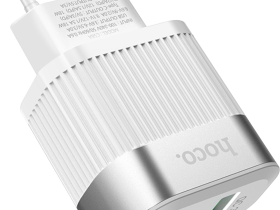 Зарядное устройство Hoco C58A USB/USB-C 18 Вт Белое