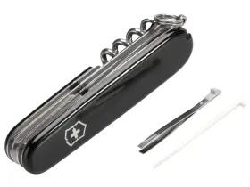 Нож перочинный Victorinox Climber, сталь X55CrMo14, рукоять Cellidor®, черный, 14 функций, 91мм