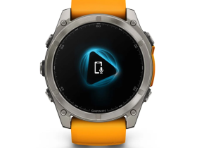 Смарт-часы Garmin Fenix 8 51mm Amoled Sapphire Titanium (Orange/Graphite) (010-02905-11)