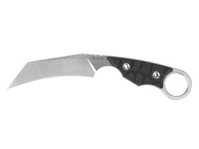 Нож с фиксированным клинком Ruike FS68-B, сталь 14C28N, рукоять G10, черный