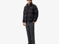 Водоотталкивающая короткая куртка Lacoste с монограммой