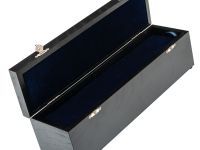 Подарочная шкатулка для ножа с двойным дном, дуб, лак