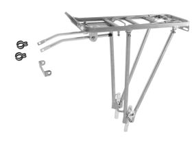 Алюминиевый регулируемый сварной багажник ACME M-Wave Screw-On II 24"-28" (черный)