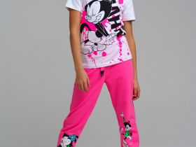 Брюки трикотажные для девочек