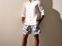 Пляжные шорты муж. МОДЕЛЬ 1