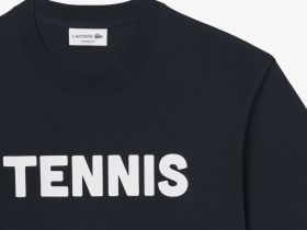 Мужская хлопковая футболка Lacoste