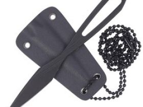 Шейный нож CIVIVI D-Art Black, сталь D2