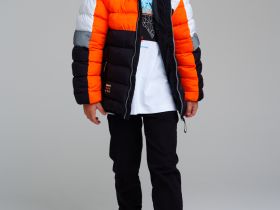 Куртка текстильная с полиуретановым покрытием для мальчиков