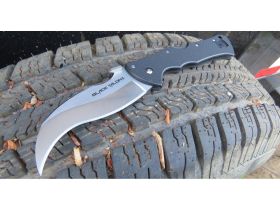 Нож складной Cold Steel Black Talon II Serrated Edge, сталь CPM-S35VN, рукоять G10, черный